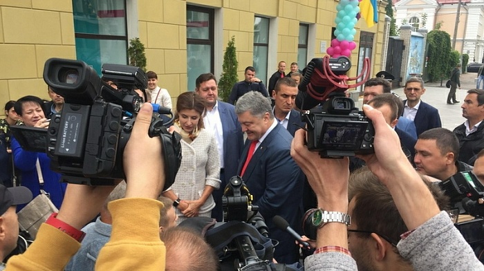 Президент поздравил Житомирян с Днём Города