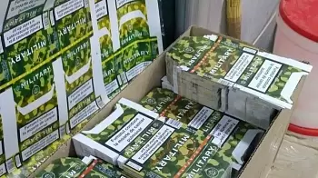 Разоблачен нелегальный цех по производству табачной продукции: изъято 135 тысяч пачек сигарет (ФОТО)