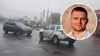 В Житомире депутат городского совета Антон Ракович наехал на патрульного (ФОТО)