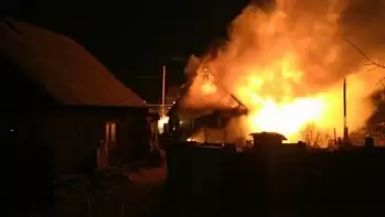 В Коростене бывший парень из ревности поджег дом своей девушки (ФОТО)