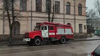 В детском саду #46 в Житомире сгорел павильон для прогулок (ФОТО)