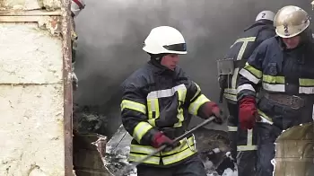 Житомир: пожар на сушильном предприятии (ВИДЕО)