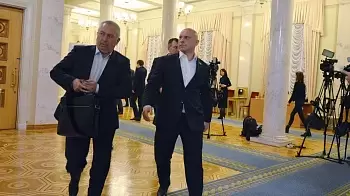 В центре Киева подрались нардеп Илья Кива и атошник Михаил Майман (ВИДЕО)