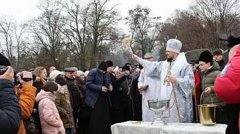 В Житомире не будут святить воду в Гидропарке на Крещение