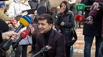 Слежка за Зеленским: кто преследует кандидата в президенты? ВИДЕО