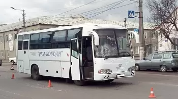 В Житомире рейсовый автобус сбил пешехода (ФОТО)