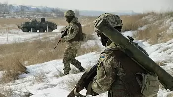 Боевики атаковали позиции украинских военных на Донбассе — погиб 1 наш солдат, ещё 4 ранены, атака отражена (ВИДЕО)