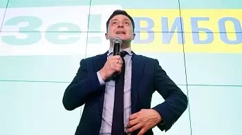 Во втором туре Зеленский набирает в 2,5 раза больше голосов, чем Порошенко, - экзит-полл 112 и NewsOne