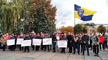 «Зрада чи завдання ФСБ?» — в Житомире, Киеве и других городах малый бизнес выступил против введения кассовых аппаратов (ФОТО)