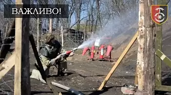 Пожар в Военной части в Новоград-Волынском: загорелся боевой автомобиль