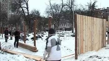 Земельные войны: жители против строительства дома на перекрёстке Шевченко/Бердичевская