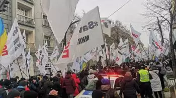 «В Киеве начались столкновения», — перерастёт ли массовый протест предпринимателей в новый майдан? (ФОТО / ВИДЕО)