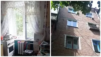 В Житомирской области из окна 3-го этажа выпал 4-х летний мальчик (ФОТО)