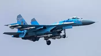 В Житомирской области разбился СУ-27: погиб лётчик
