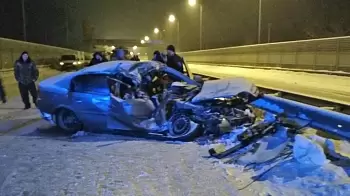 ДТП на трассе Киев - Чоп: Opel Vectra въехал в грузовик. Один человек погиб, ещё трое - травмированы 