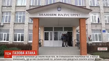 «﻿Двое детей в реанимации» — в житомирской школе #26 девятиклассник распылил газ «Кобра» / детали (ВИДЕО) 
