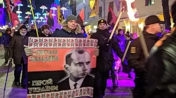 «С факелами, флагами и лозунгами» — как в Житомире отметили день рождения Бандеры? (ФОТО / ВИДЕО)