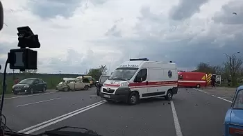 Масштабное ДТП на Станишовском шоссе в Житомире: один человек погиб, ещё шестеро — травмированы (ВИДЕО)