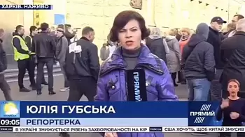 Журналистка телеканала «Прямой» соврала в прямом эфире, вызвав возмущение окружающих (ВИДЕО)