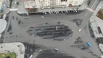 13 ноября в Житомире нанесут разметку на Соборном майдане — движение перекроют с 09:00 (АНОНС)