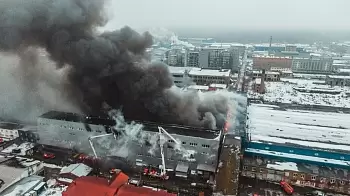 Масштабный пожар на Лесной в Киеве: горят склады возле «Дарынка» (ФОТО, ВИДЕО с высоты)