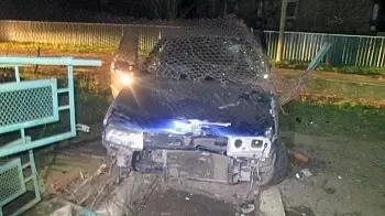 ДТП в Бердичевском районе: автомобиль въехал в забор
